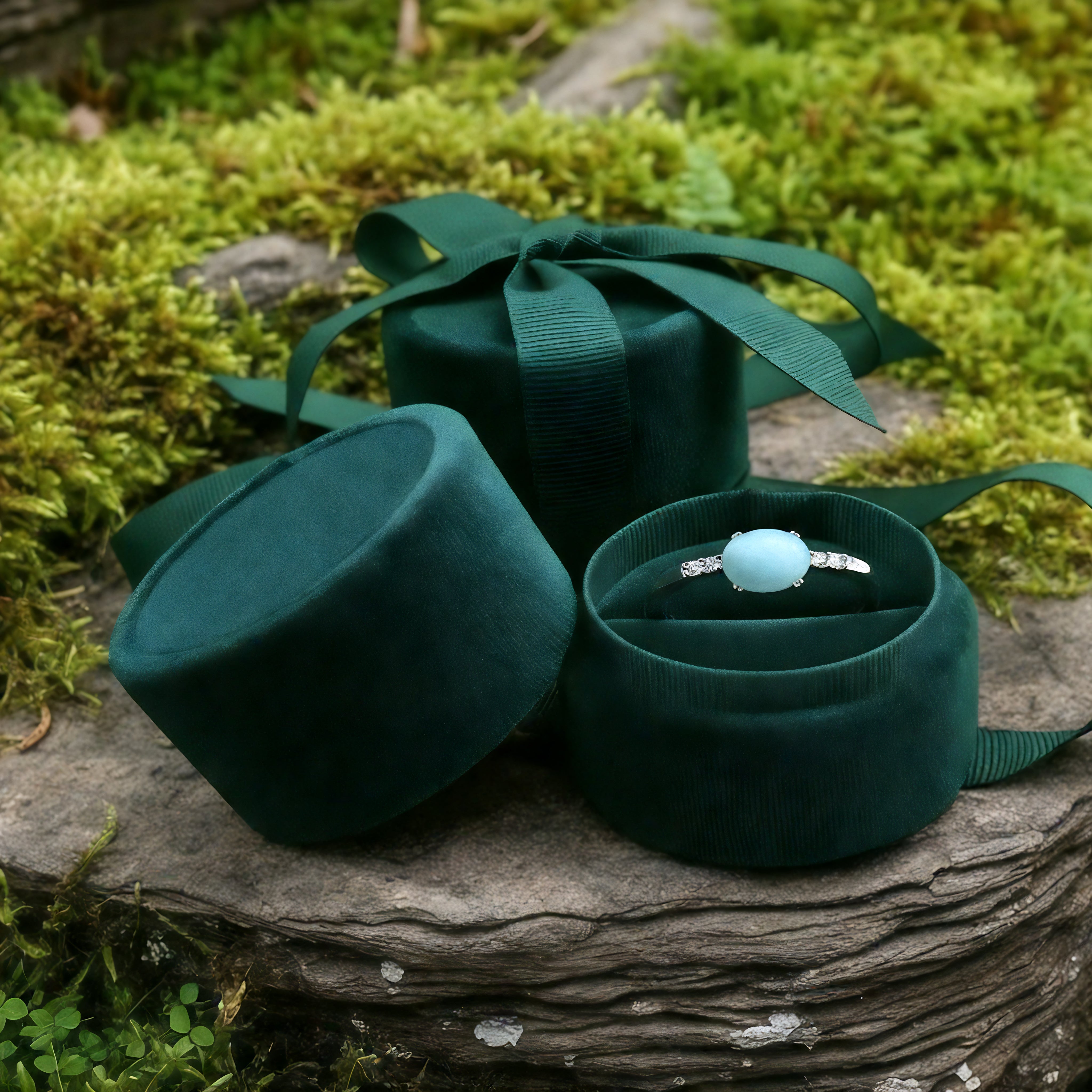 Larimar Serenity Ring