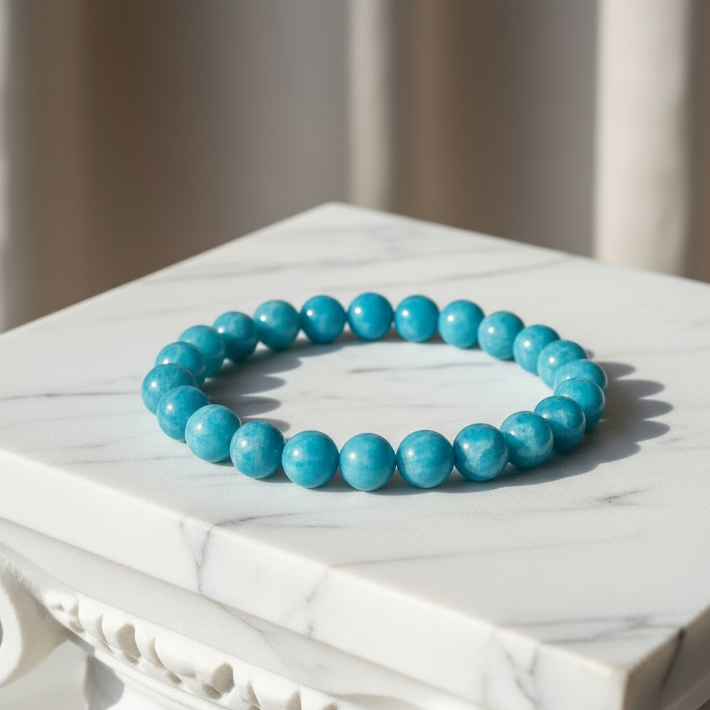 Apatite Mala Bracelet